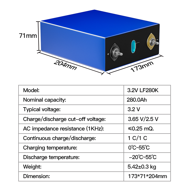 Eu Stock EVE 280K Lifepo4 Battery 3.2V Lithium Ion Prismatic Batteries Cells With 5 Warranty